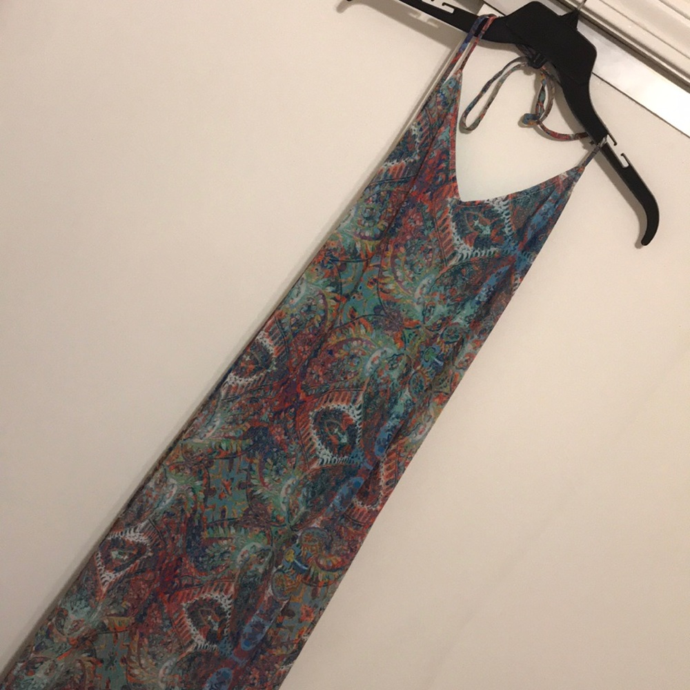 Show Me Your Mu Mu colorful print maxi dress